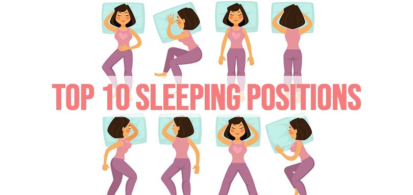 las 10 mejores posturas para dormir