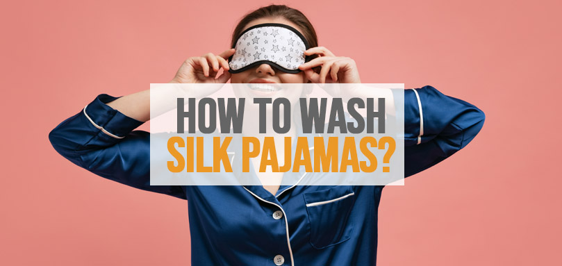 Imagen destacada de cómo lavar un pijama de seda.